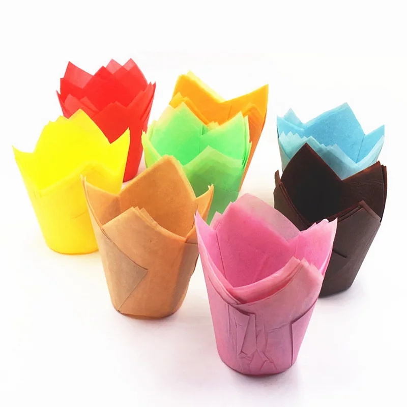 Pack de 50 Tulipas 5x6cm