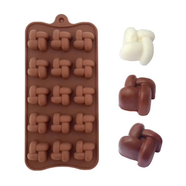 Molde para Chocolates Nudos
