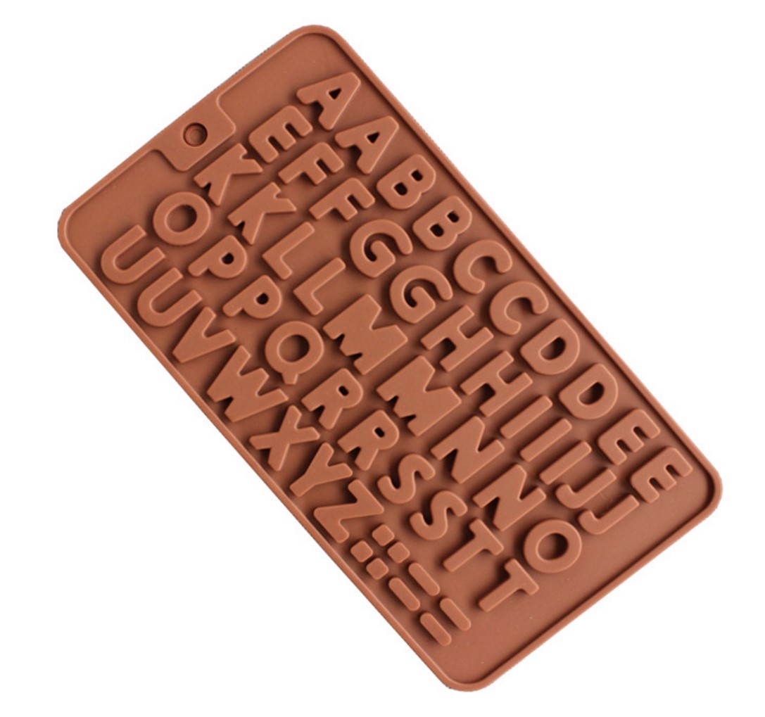 Molde para Chocolate Abecedario