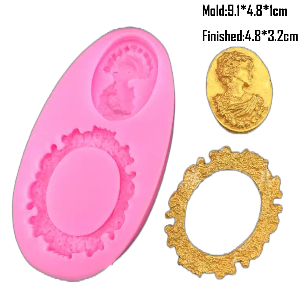 Molde de Silicona Camafeo