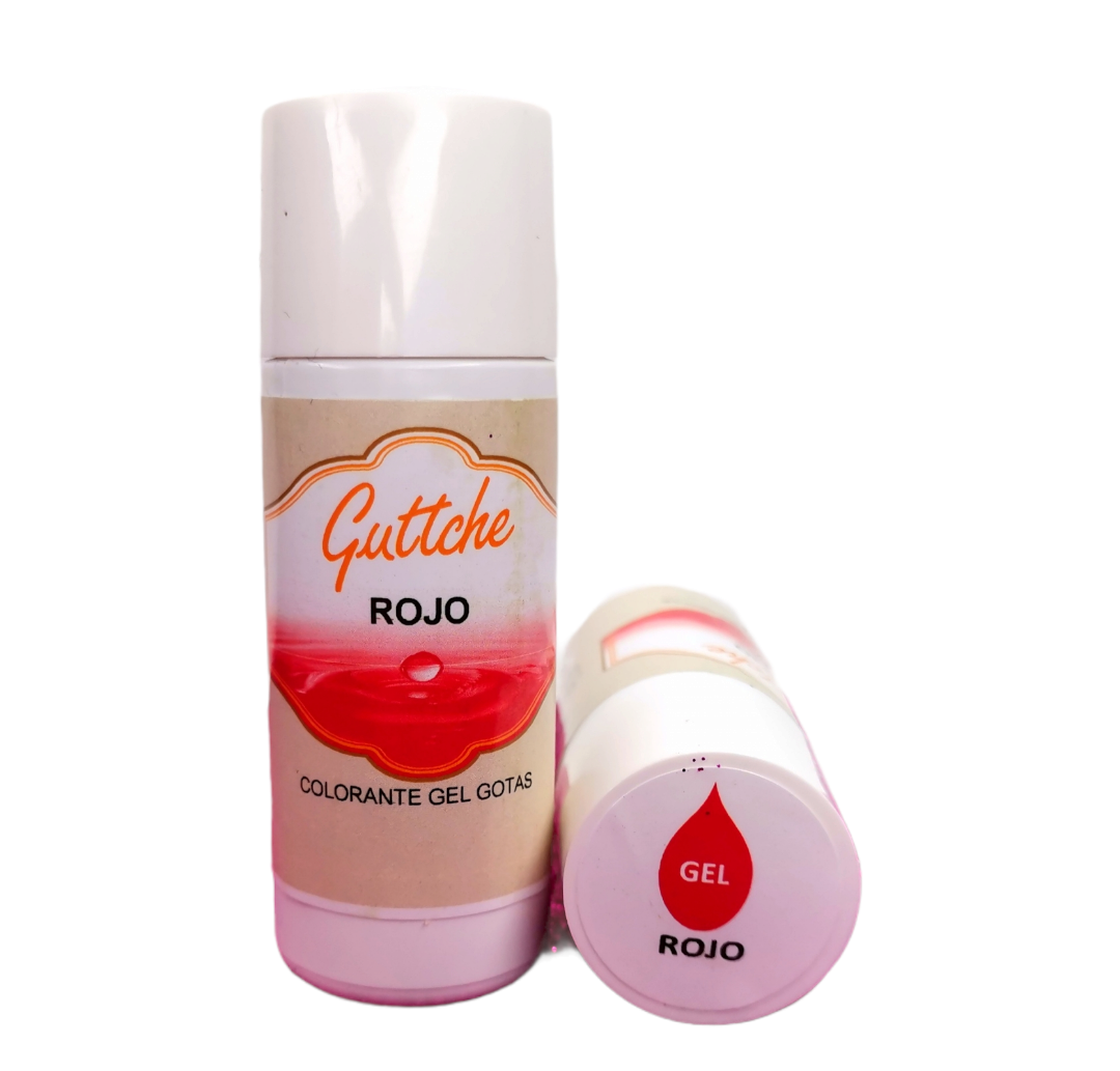 Guttche Gel Gotas Rojo 20g.