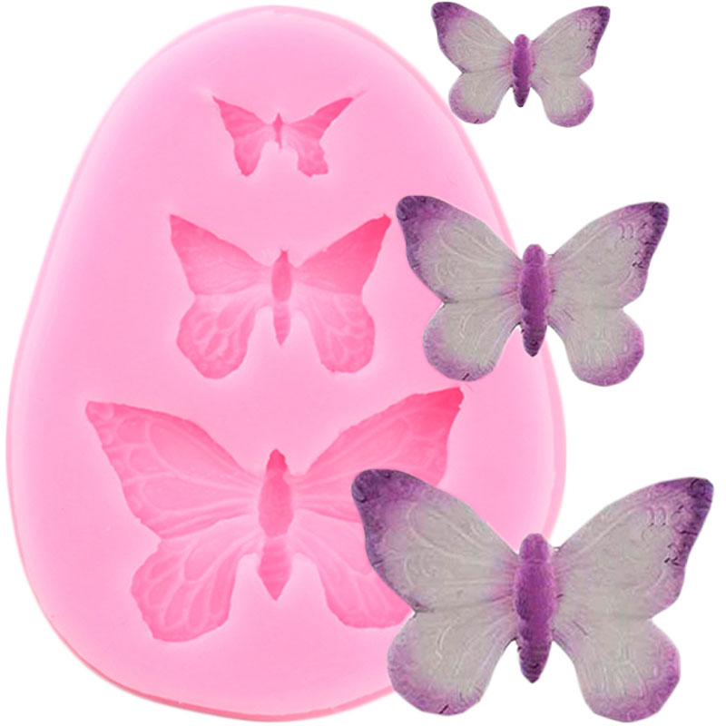 Molde de Silicona Mariposas