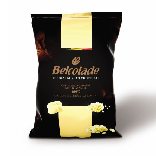 Chocolate Belcolade Blanco 30%