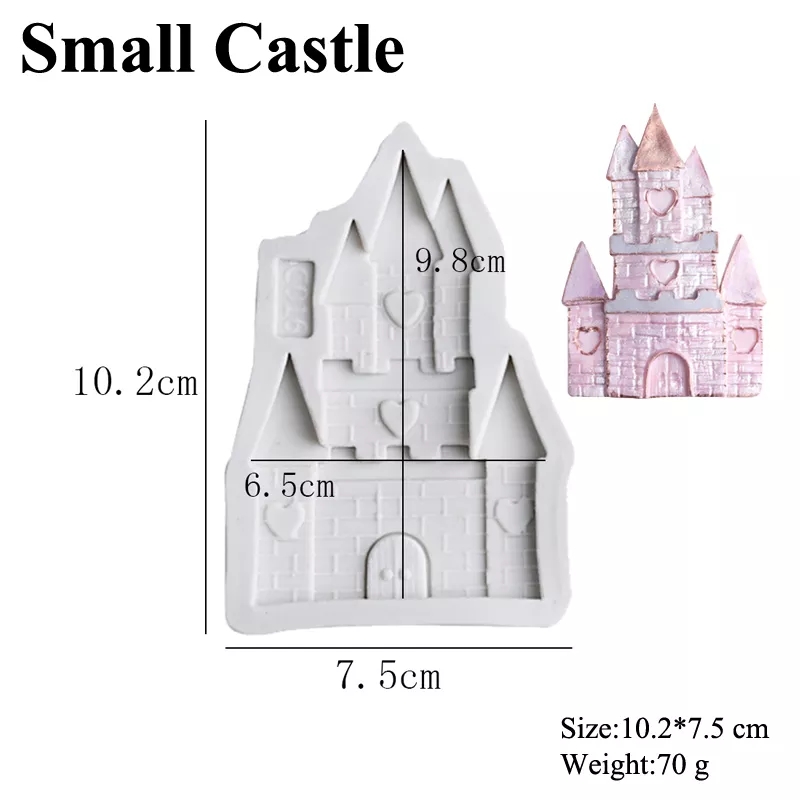 Molde de Silicona Castillo Candy Sugar