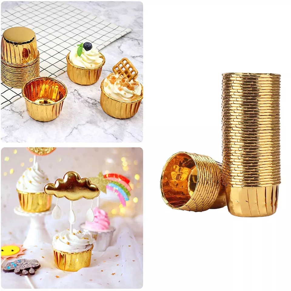 Pack de 20 Cápsulas o Capacillos Dorado