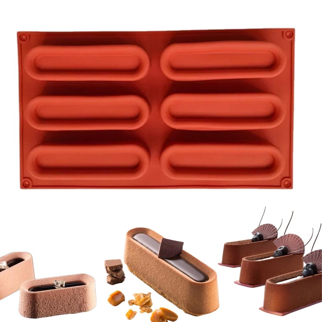 Molde Silicona Barra Rectangular