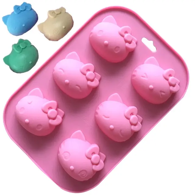 MOLDE PARA FONDANT HELLO KITTY