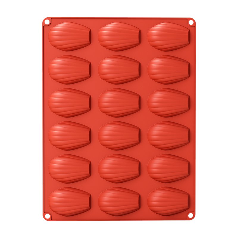 Molde Silicona 18 Madeleines