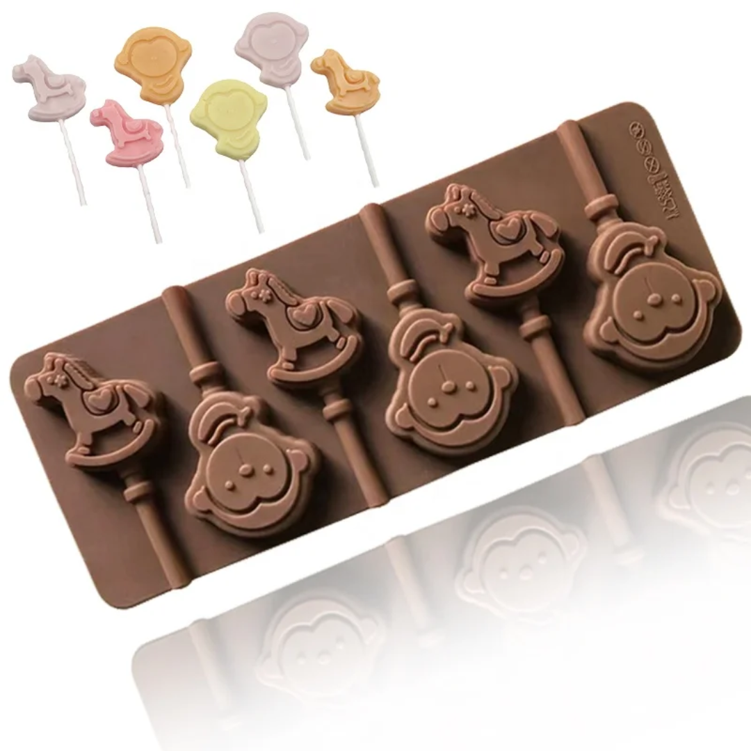Molde Silicona Lollipop