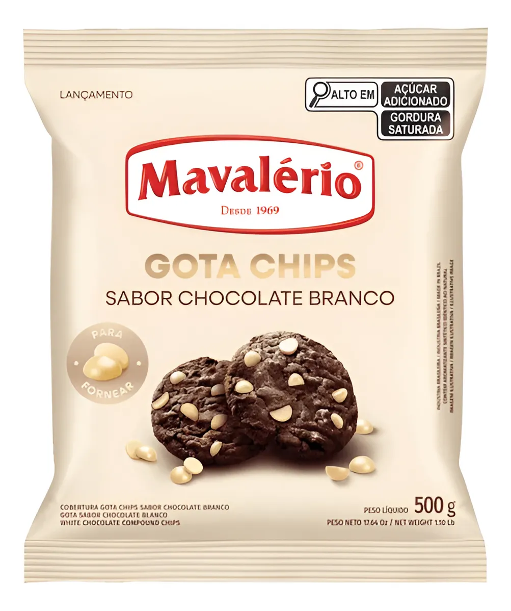 Chips Blanco 500gr Mavalerio